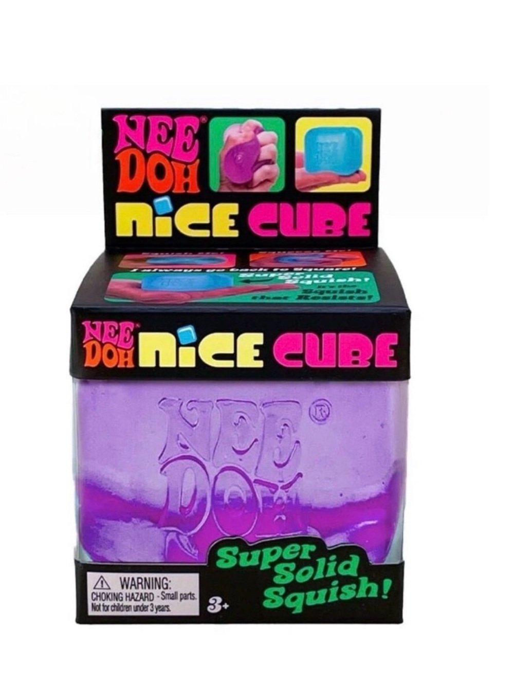 Schylling Nee Doh Nice Cube in Purple💜 NWT